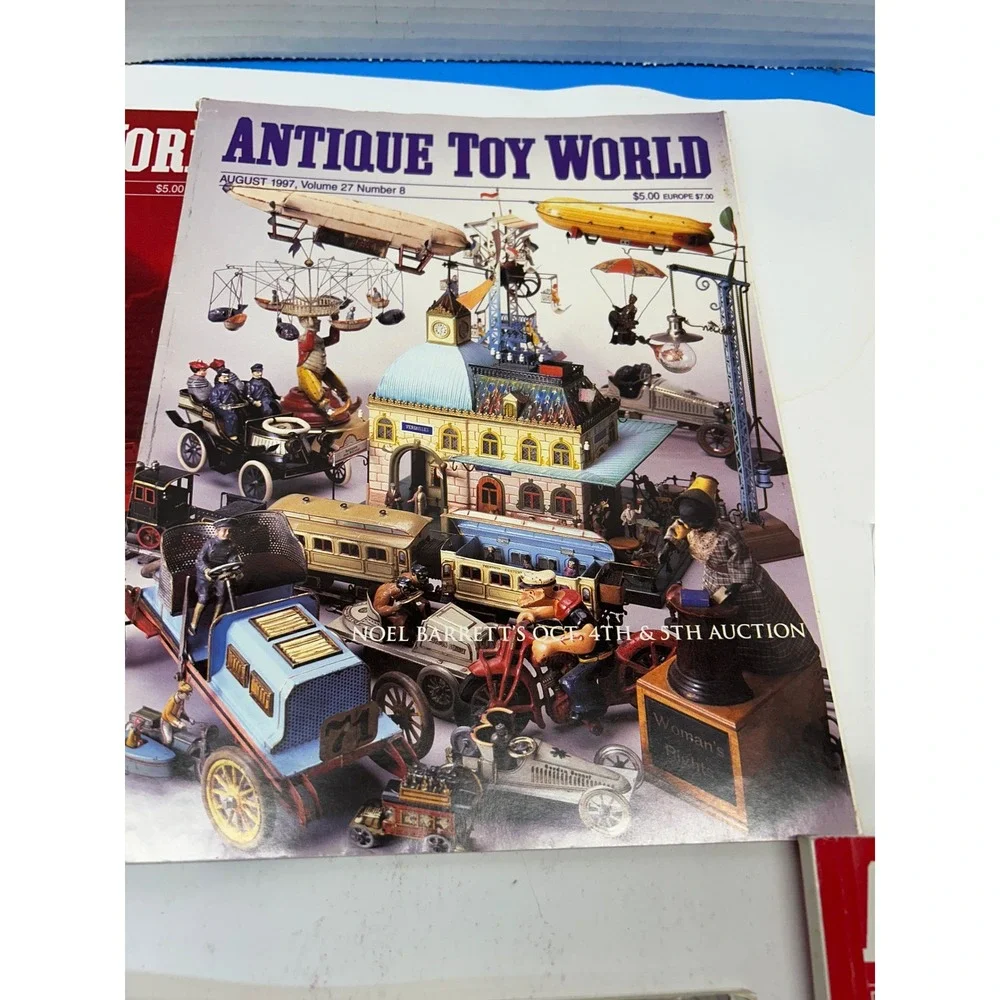 Antique Toy World Magazine Lot Volume 27 1997 11 Issues Toy‎ Reference Collector